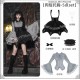 With Puji Letters and Poems-Craws Caw At Night Blouses Apron Skirt Underbust JSK OP Cape and Sets(Pre-Order/Full Payment Without Shipping)